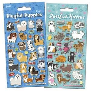 Paper Projects Puppies & Kittens Stickers