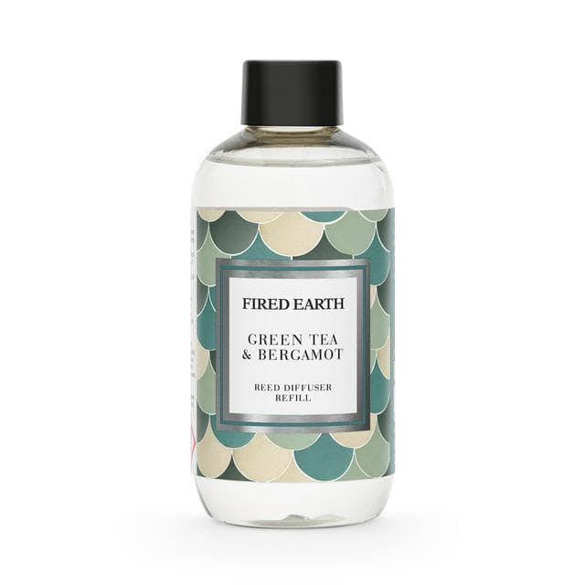 Wax Lyrical 200ml Fired Earth Diffuser Refill - Green Tea & Bergamot - gallery image 1