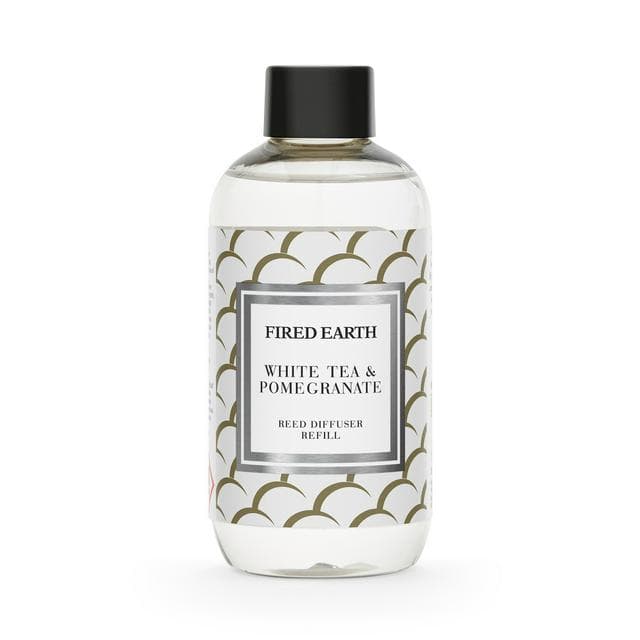 Wax Lyrical 200ml Fired Earth Diffuser Refill - White Tea & Pomegranate - gallery image 1