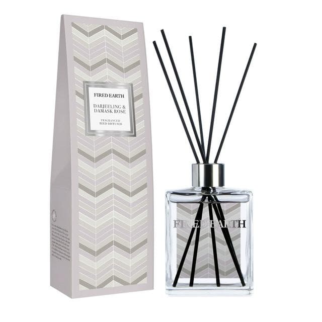 Wax Lyrical 180ml Fired Earth Diffuser - Darjeeling & Damask Rose - gallery image 2