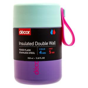 Decor Lilac Kids Insulated Food Pod - 350ml