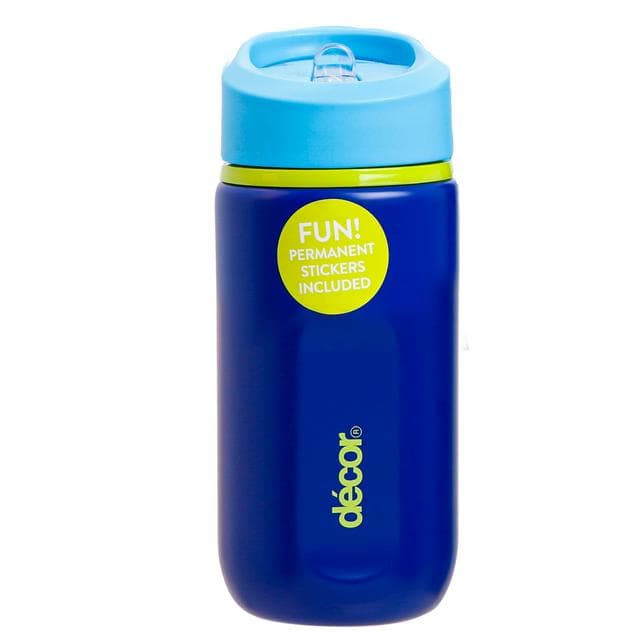 Decor Blue Stainless Steel Bottle - 500ml - gallery image 1