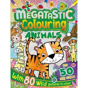 Curious Universe Megatastic Animals Colouring Book