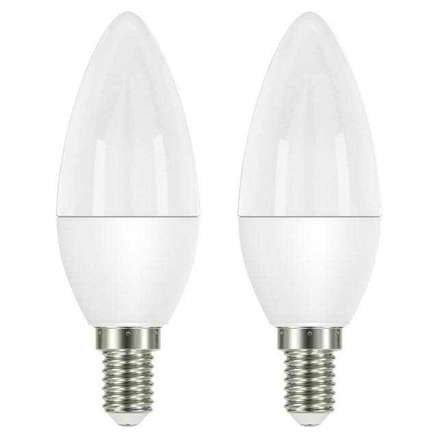 New Home Led Candle 60w Ses Daylight 2 Pack - gallery image 1