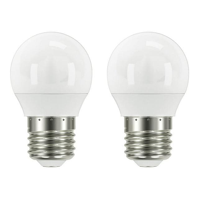 Sainsbury's Home Pack of 2 LED Mini Globe Edison Screw Light Bulbs - 40w - gallery image 1