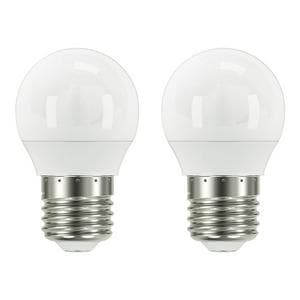 Home Led Mini Globe 40w Es 2 Pack