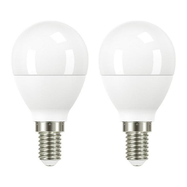Sainsbury's Home Pack of 2 LED Mini Globe Dayligt Small Edison Screw Light Bulbs - 60w - gallery image 1