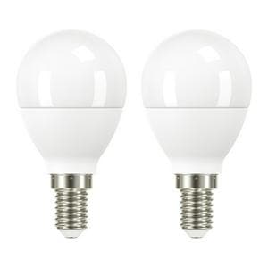 Sainsbury's Home Pack of 2 LED Mini Globe Dayligt Small Edison Screw Light Bulbs - 60w
