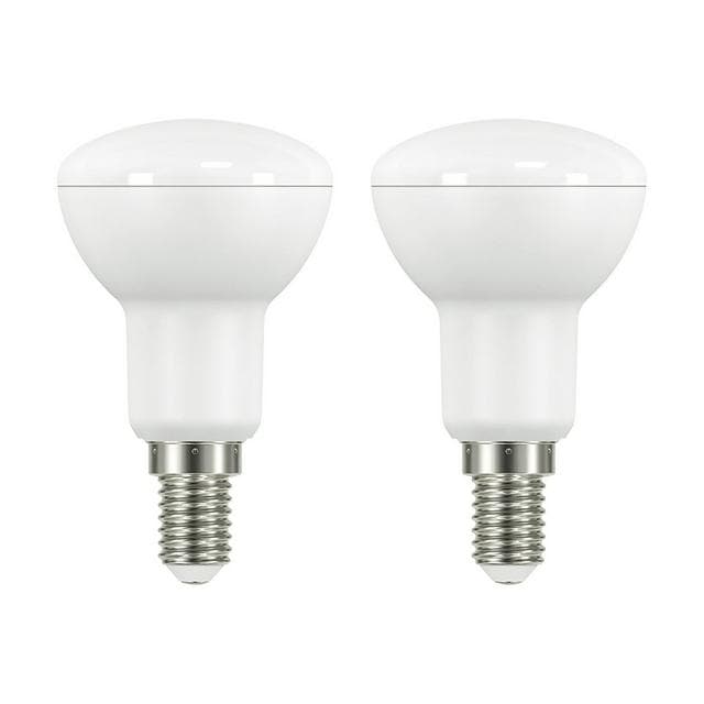 Sainsbury's Home Pack of 2 LED Spotlight R50 Small Edison Screw Light Bulbs - gallery image 1