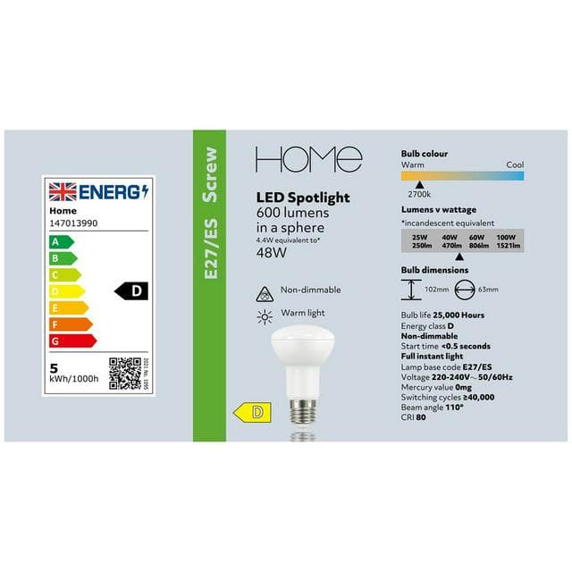 Home Led Spotlight R63 Es - gallery image 4