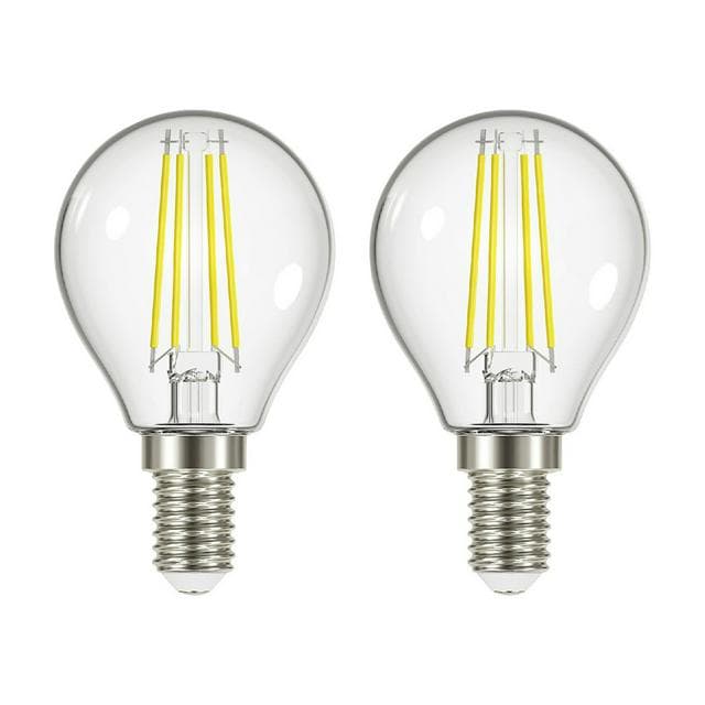 New Home Led Filament Globe 40w Ses 2 Pack - gallery image 1