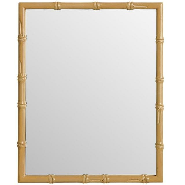 Habitat Bamboo Effect Mirror Natural - gallery image 1