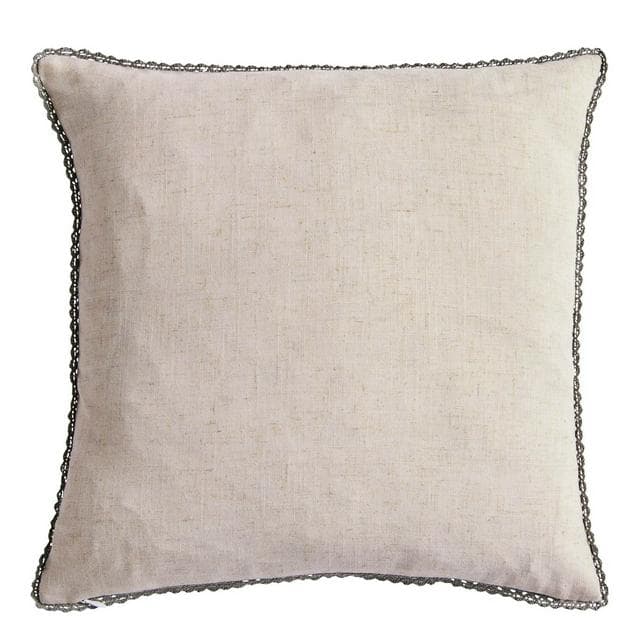 Sainsbury's Home Floral Stems Embroidered Cushion - 43x43 - gallery image 3