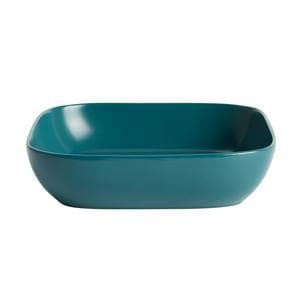 Habitat Matte Square Pasta Bowl - Teal