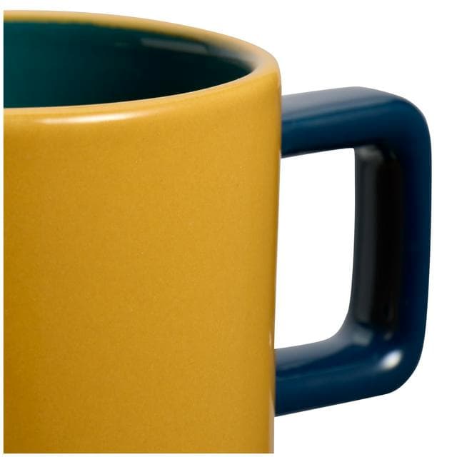 Habitat Colour Block Stacking Espresso Assortment - gallery image 3