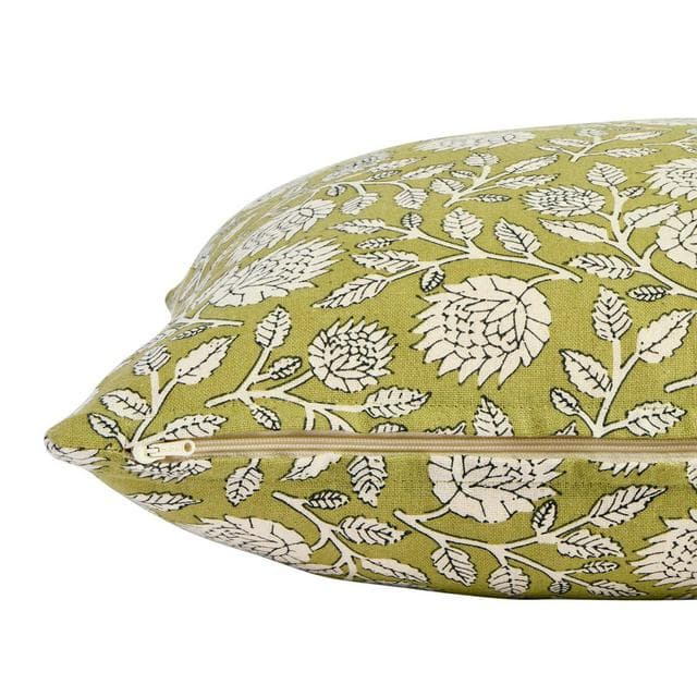 Sainsbury's Home Woodblock Floral Cushion - 43x43 - gallery image 2
