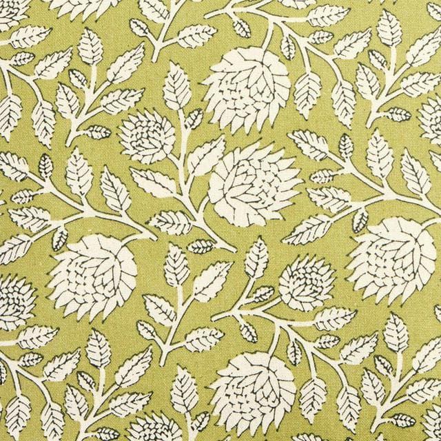 Sainsbury's Home Woodblock Floral Cushion - 43x43 - gallery image 3