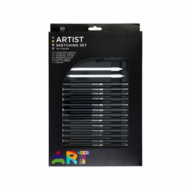 ArtSpace Pack of 40 Sketching Art Set - gallery image 1