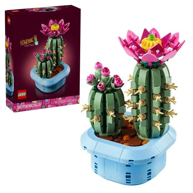 LEGO Botanicals Flowering Cactus - Faux Plants 11509 - gallery image 1