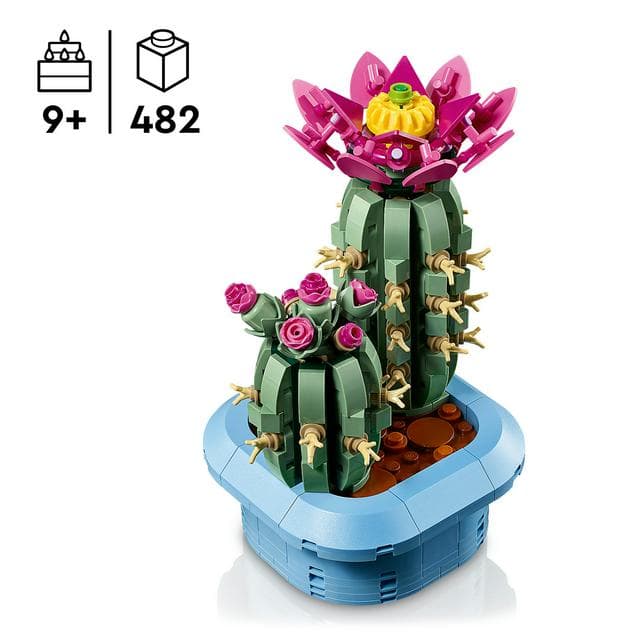LEGO Botanicals Flowering Cactus - Faux Plants 11509 - gallery image 2