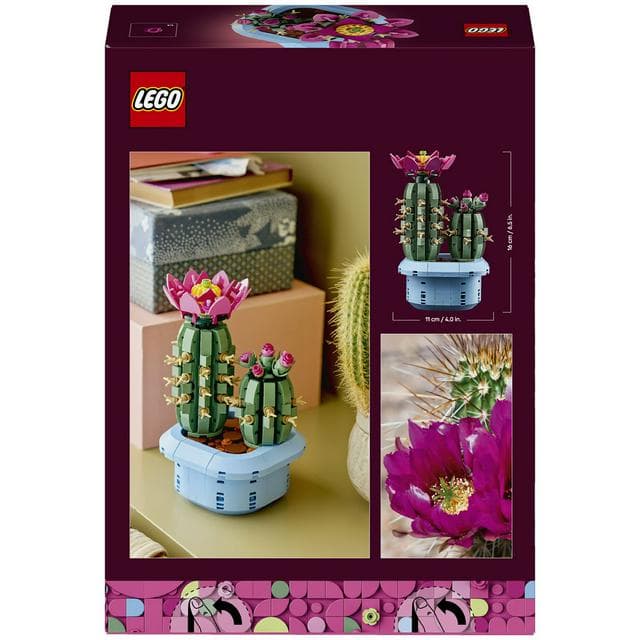 LEGO Botanicals Flowering Cactus - Faux Plants 11509 - gallery image 5