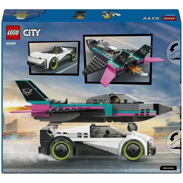 LEGO City Jet vs. Car Toy 60489 - gallery image 5