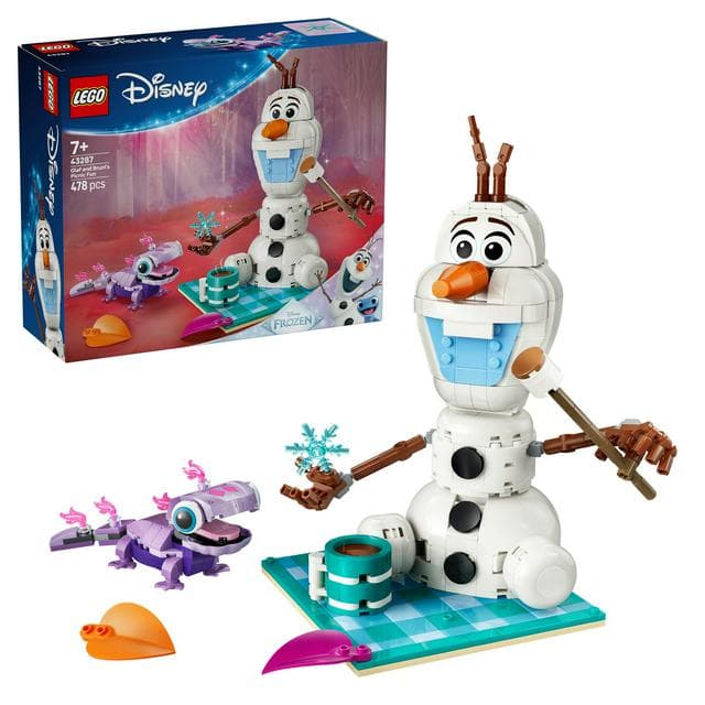 LEGO Disney Frozen Olaf & Bruni’s Picnic Fun Building Toy 43287 - gallery image 1