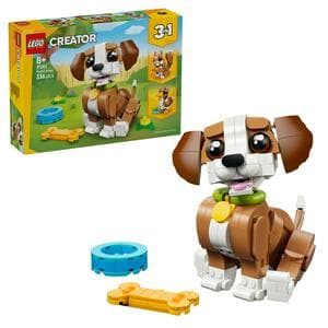 LEGO Creator 3 in 1 Cute Animals Playful Puppy Dog Building Toy 31382