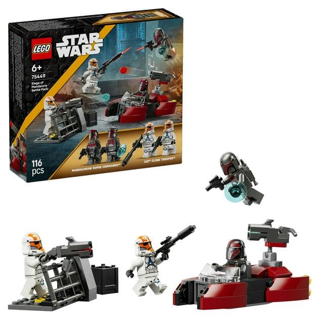 LEGO Star Wars Siege of Mandalore Battle Pack 75449 - gallery image 1