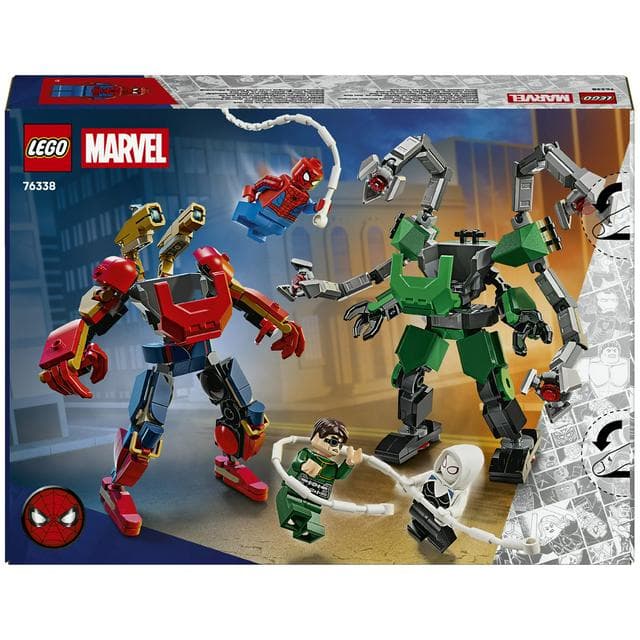 LEGO Marvel Mech Battle Spider-Man vs. Doc Ock Building Toy 76338 - gallery image 5