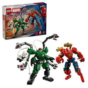 LEGO Marvel Mech Battle Spider-Man vs. Doc Ock Building Toy 76338