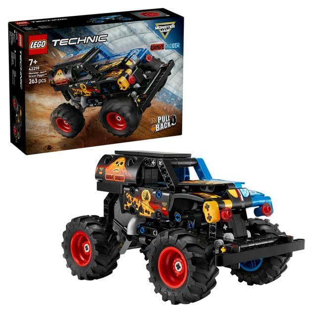 Lego Technic 42219 Monster Jam Grave Digger Fire & Ice - gallery image 1