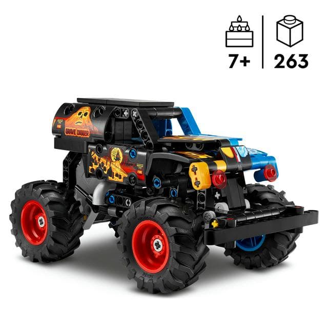 Lego Technic 42219 Monster Jam Grave Digger Fire & Ice - gallery image 2