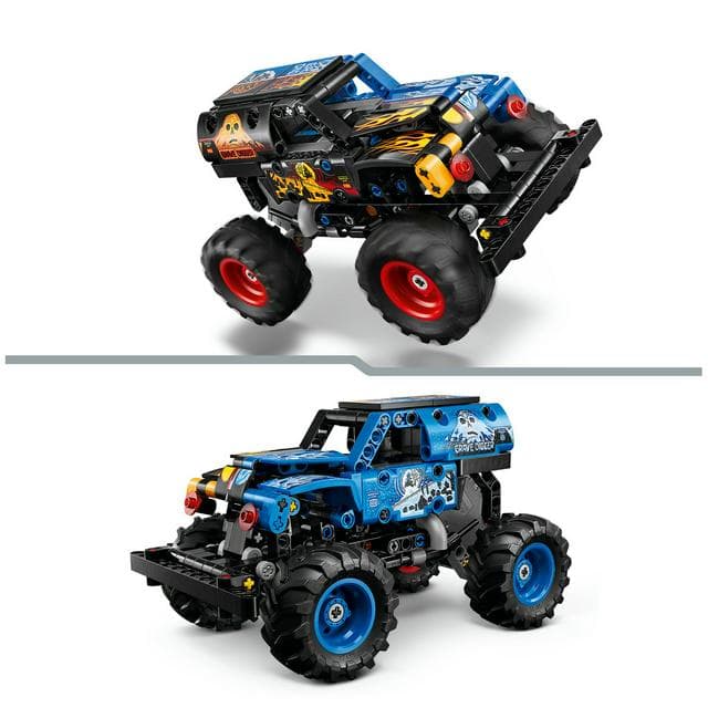 Lego Technic 42219 Monster Jam Grave Digger Fire & Ice - gallery image 3