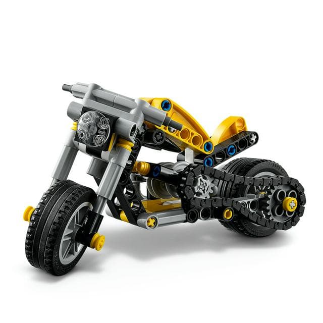 Lego Technic 42225 Yellow Motorcycle - gallery image 3
