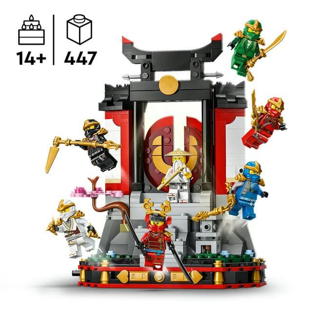 Lego Ninjago Ninja Character Display 15th Anniversary Building Set 71866 - gallery image 2