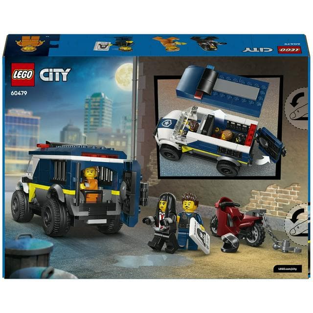 LEGO City Police Prisoner Transport Van Toy 60479 - gallery image 5