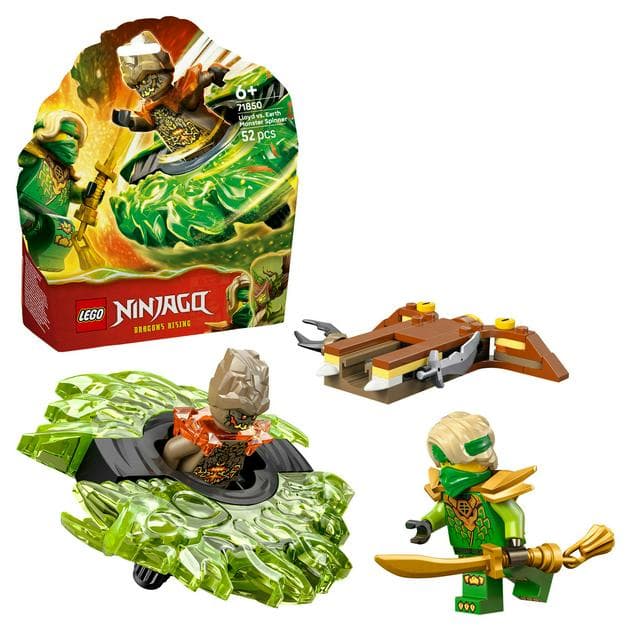 LEGO Ninjago Lloyd vs. Earth Monster Spinner Battle Toy 71850 - gallery image 1