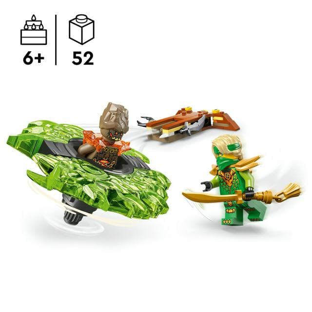 LEGO Ninjago Lloyd vs. Earth Monster Spinner Battle Toy 71850 - gallery image 2