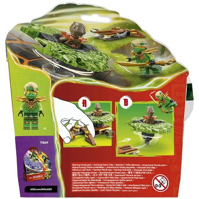 LEGO Ninjago Lloyd vs. Earth Monster Spinner Battle Toy 71850 - gallery image 5