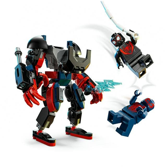 LEGO Marvel Miles Morales Mech vs. Spider-Man Building Toy 2099 - gallery image 3