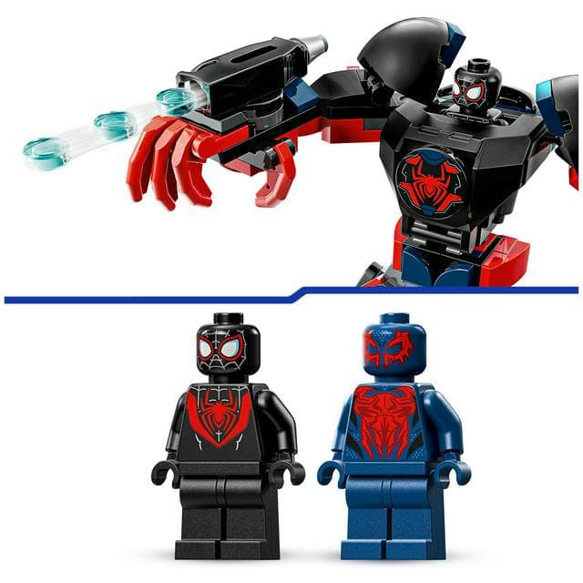 LEGO Marvel Miles Morales Mech vs. Spider-Man Building Toy 2099 - gallery image 4