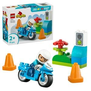 LEGO Duplo Blue Police Motorcycle Toy 10471