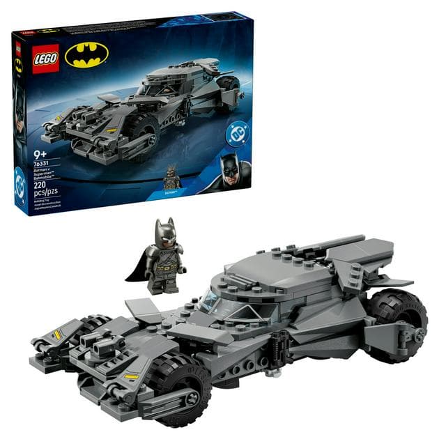 LEGO Batman vs Superman Batmobile Car Toy 76331 - gallery image 1
