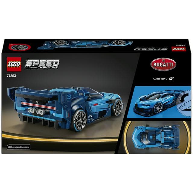 LEGO Speed Champions Bugatti Vision Gran Turismo Hyper Sports Car 77253 - gallery image 5