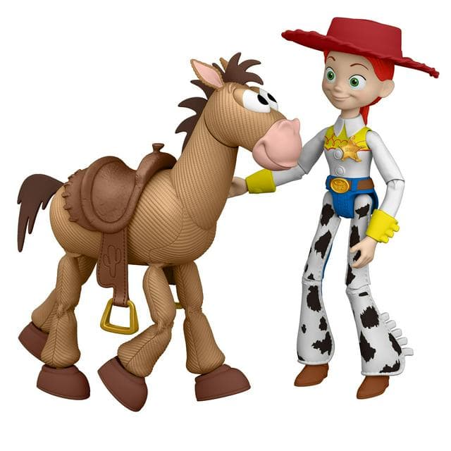 Disney & Pixar Pack of 2 Toy Story Jessie & Bullseye Figures - gallery image 1