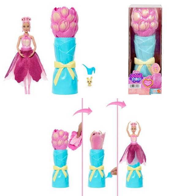 Barbie Petal Pop Doll & Accessories Assortment - gallery image 1