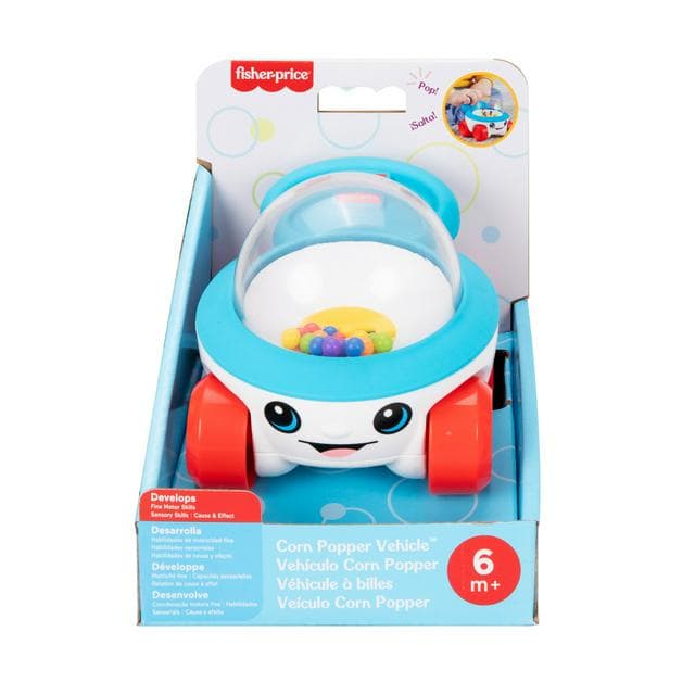 Fisher-Price Corn Popper Vehicle Push Toy - gallery image 1