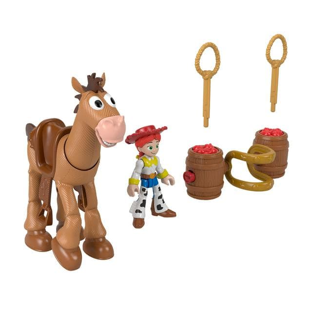 Imaginext Toy Story Jessie & Bullseye Toy Set - gallery image 2
