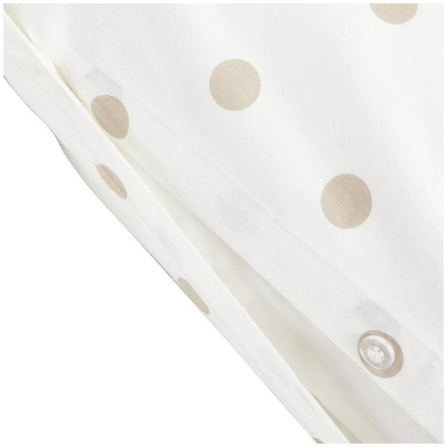 Habitat Monochrome Natural Spot Bedset - Single - gallery image 5
